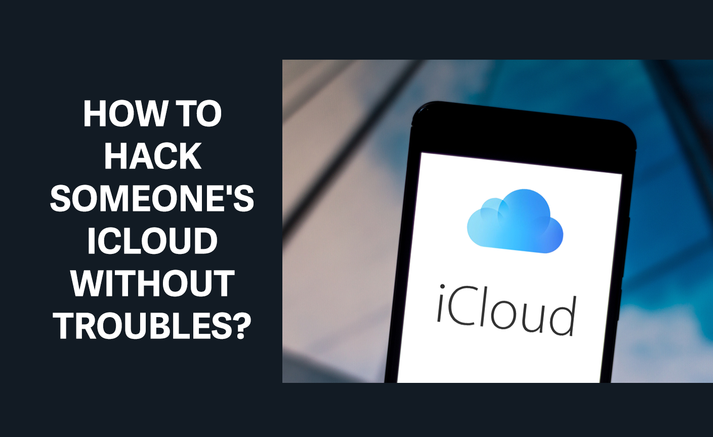 how to hack icloud