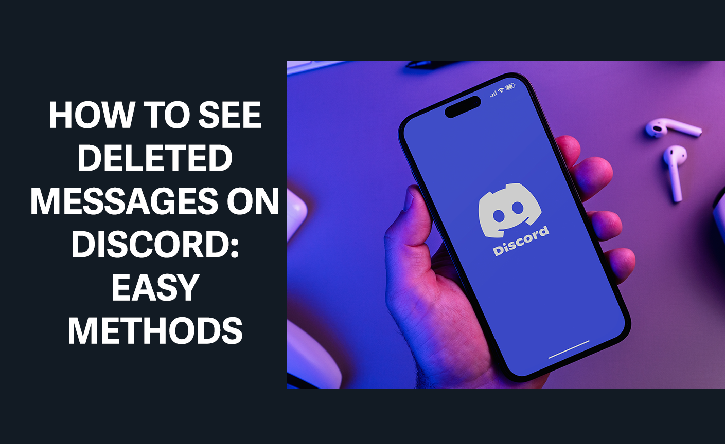 how to see deleted messages on discord