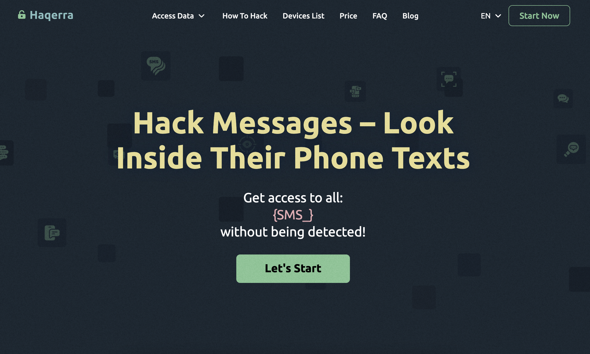 haqerra text messages tracking