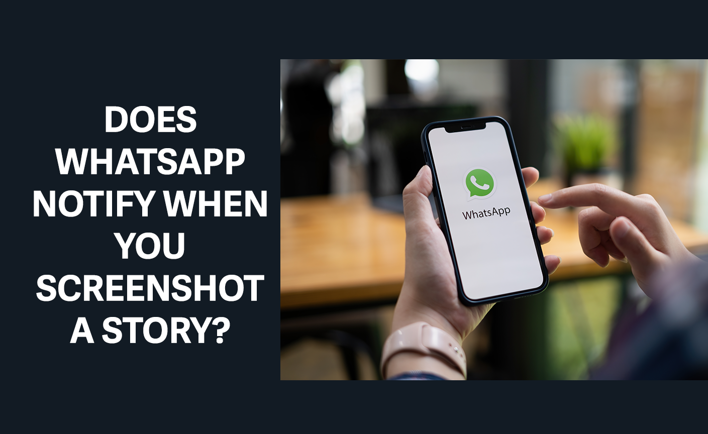 whatsapp notifică capturile de ecran ale poveștii