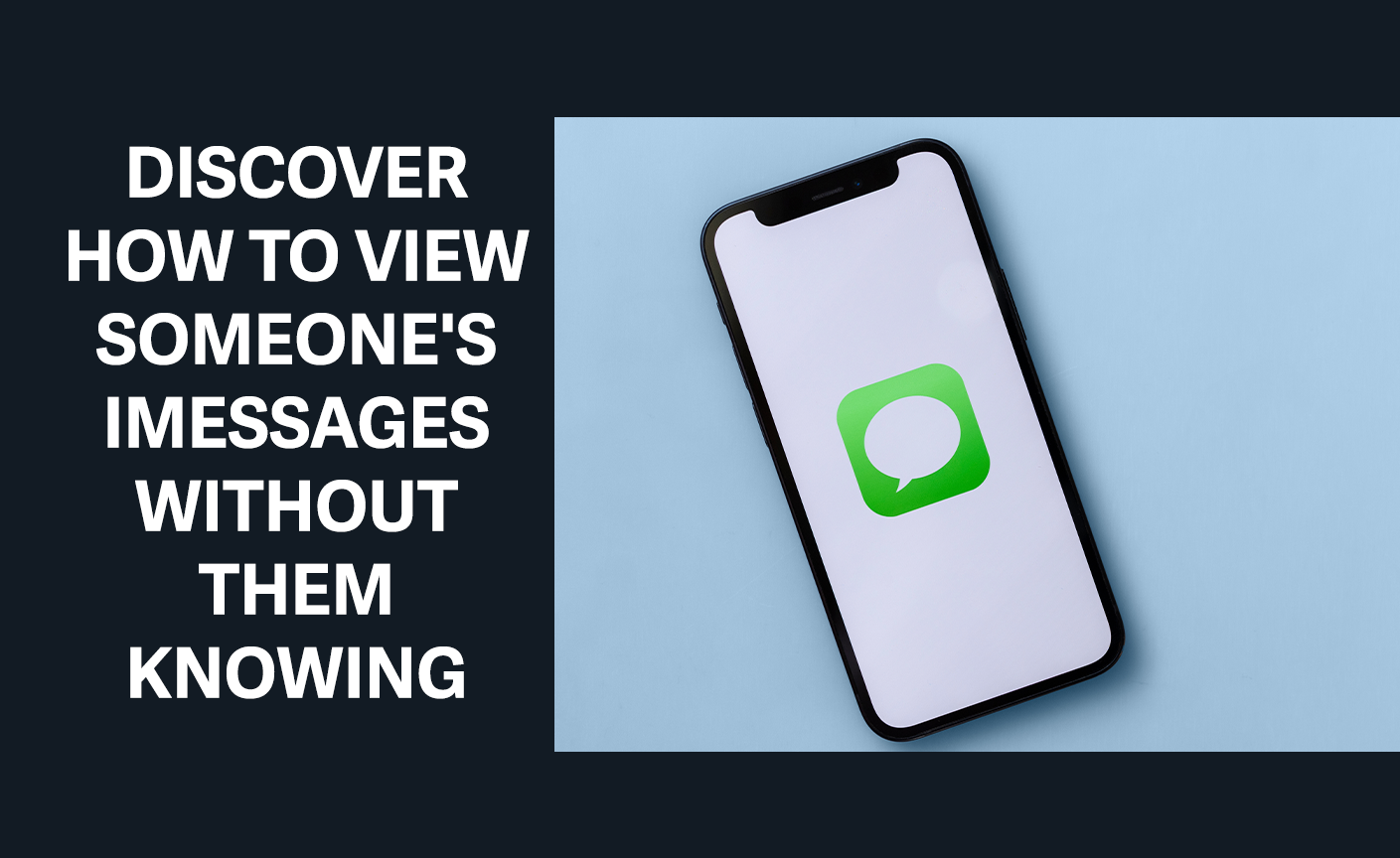 как да прочетете някой's imessages