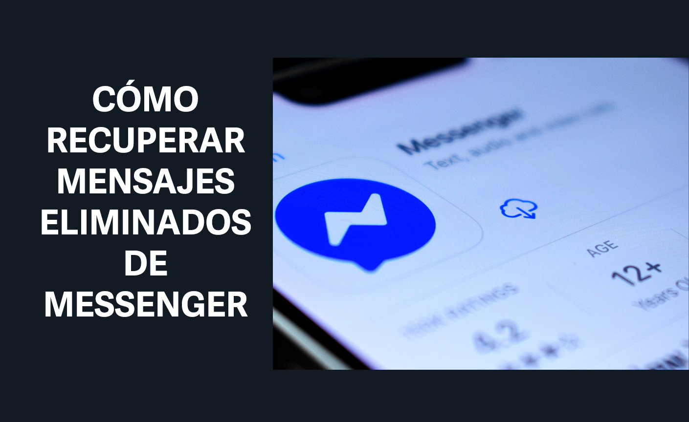 como recuperar mensajes de messenger