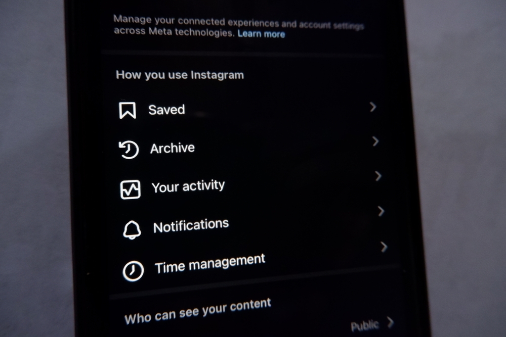 como ver la papelera de instagram