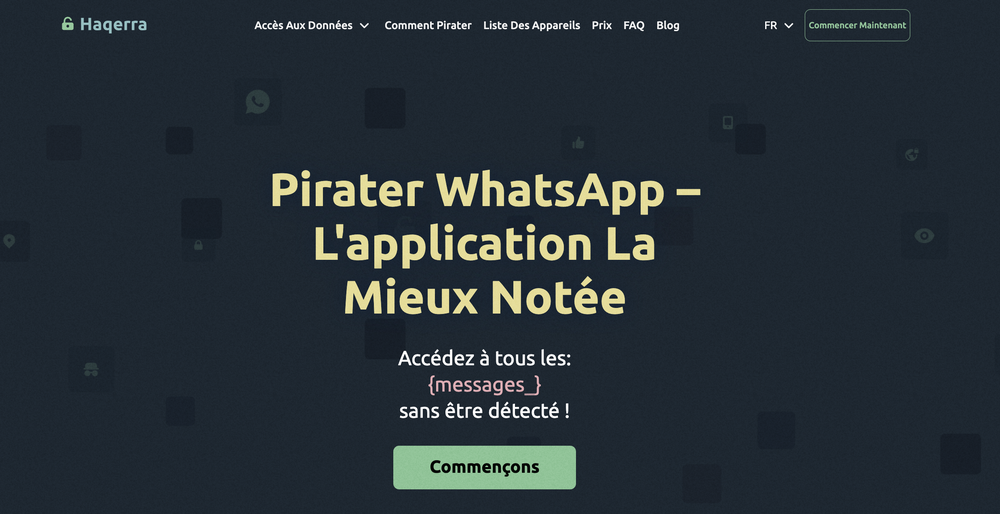 pirater un compte whatsapp avec haqerra