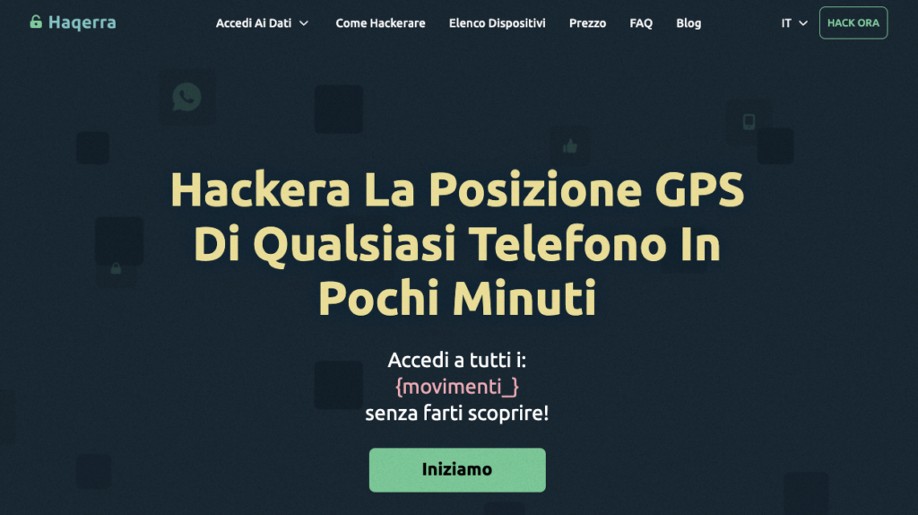 localizzare cellulare com haqerra