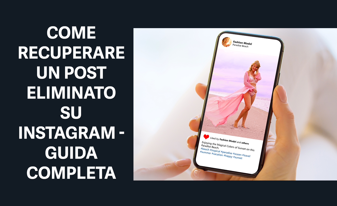come recuperare un post eliminato su instagram