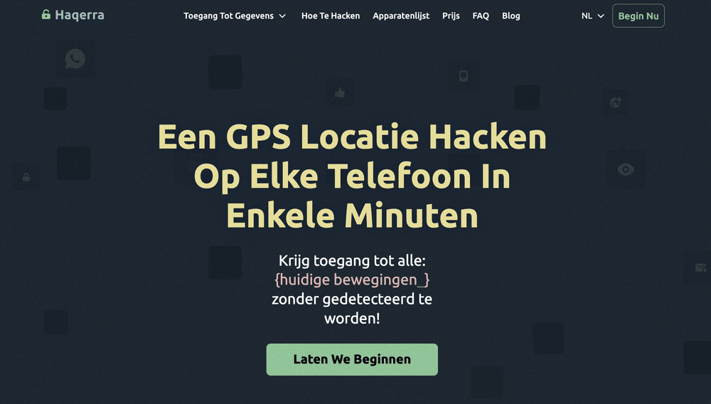 hack gps locatie op elke telefoon met haqerra