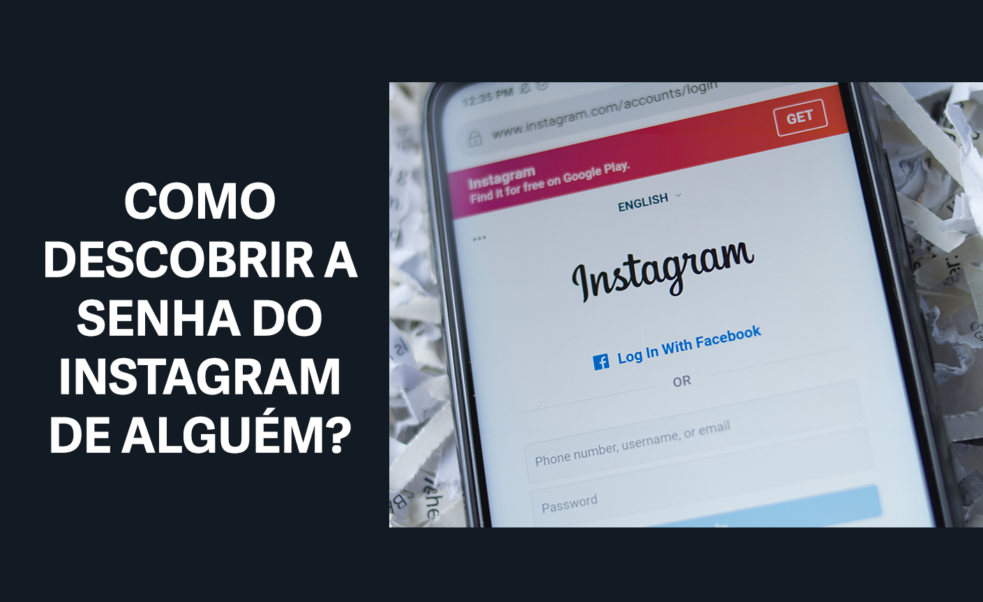 descobrir senha do instagram de outra pessoa