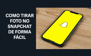 como tirar foto no snapchat