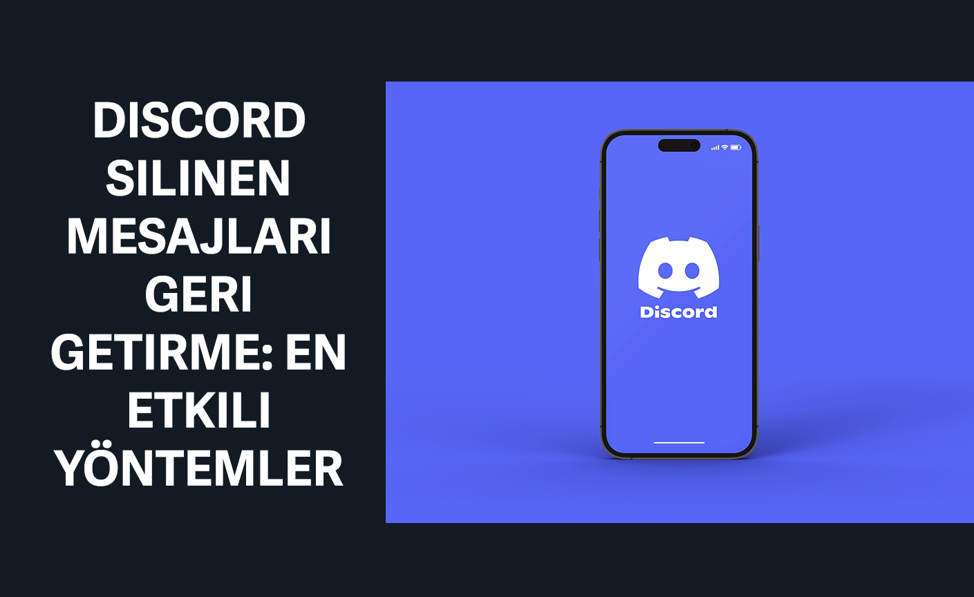 discord silinen mesajları görme